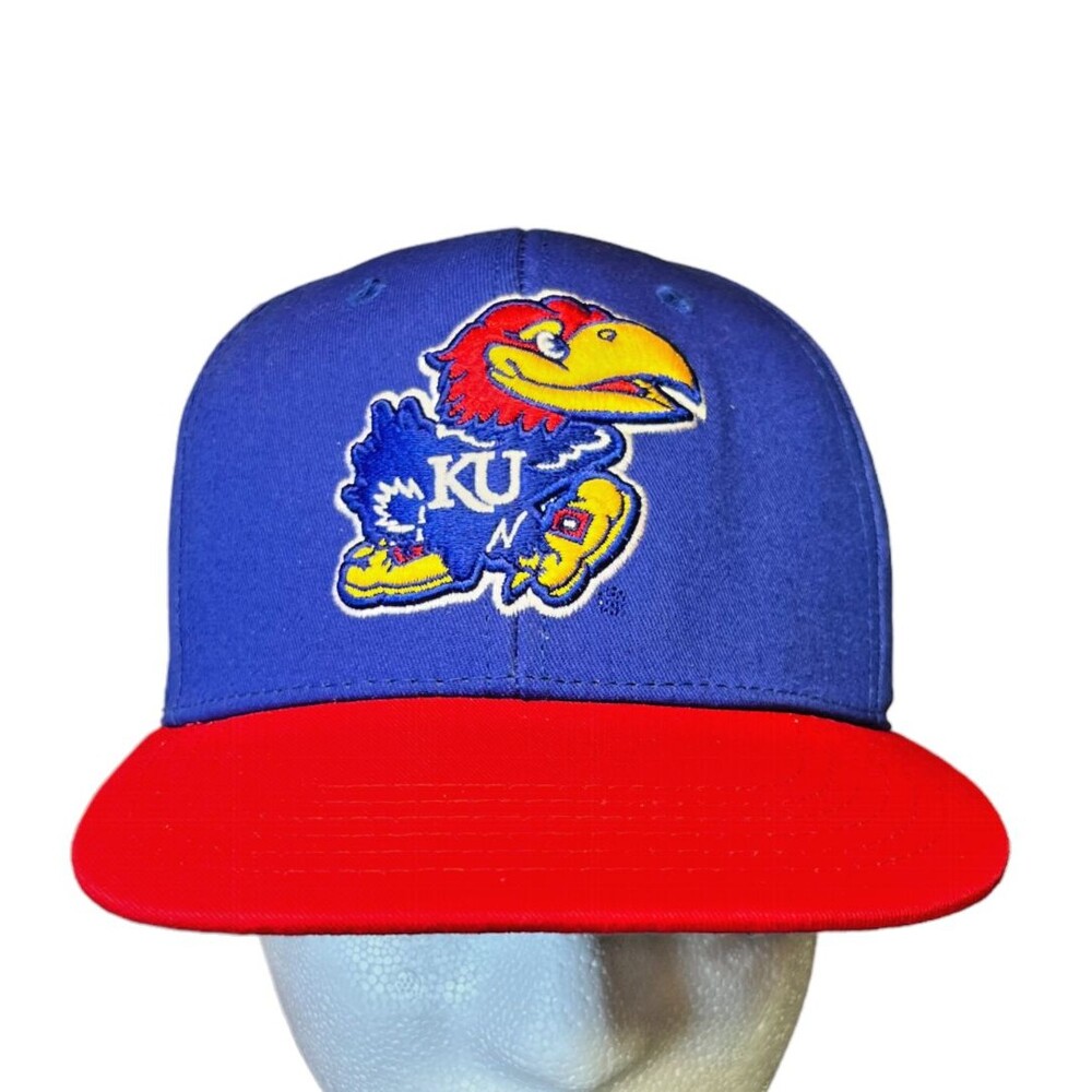 KU Jayhawks Top of the World Hat Adjustable Kansas University Ball Cap (YOUTH)